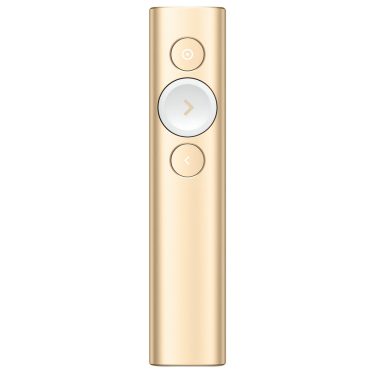 Logitech Spotlight Presentation Remote Digital Laser Gold