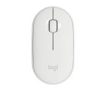 Logitech Pebble M350 Wireless/Bluetooth Off White