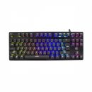   White Shark GK-1925 Spartan RGB Blue Switch Mechanical Keyboard Black US