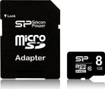   Silicon Power 8GB microSDHC Elite Class 10 UHS-1 U1 + Adapter