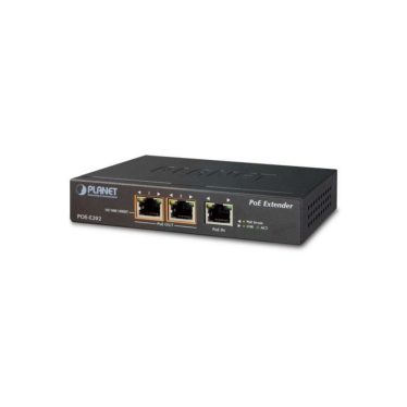 Planet 1-Port 802.3at PoE+ to 2-Port Gigabit PoE Extender