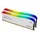   Kingston 32GB DDR4 3200MHz Kit(2x16GB) Fury Beast RGB SE White