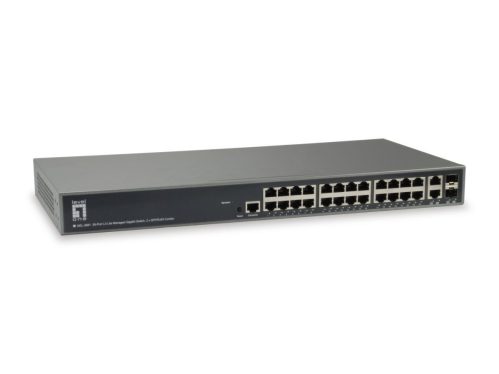 LevelOne GEL-2681 TURING 26-Port L3 Lite Managed Gigabit Switch