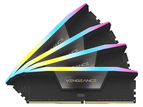 Corsair 64GB DDR5 5600MHz Kit(4x16GB) Vengeance RGB Black