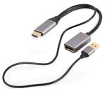   Gembird A-HDMIM-DPF-02 Active 4K HDMI male to DisplayPort female adapter Black