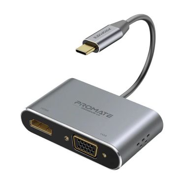 Promate  MediaHub-C2 High Definition USB-C Display Adapter