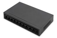 Digitus 8+2 Port Gigabit PoE Switch Black