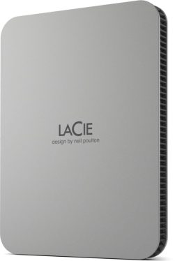 LaCie 1TB 2,5" USB Type-C Mobile Drive Silver