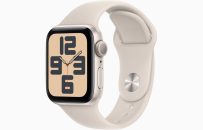   Apple Watch SE 2023 GPS 40mm Starlight Aluminium Case with Starlight Sport Band