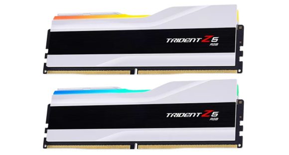 G.SKILL 48GB DDR5 8200MHz Kit(2x24GB) Trident Z5 RGB Matte White