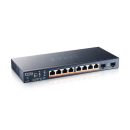   ZyXEL XMG1915-10EP 8-Port Multi-Gig 2.5G Cloud/Smart Managed PoE++ Switch @130W | with 8 x PoE++(60W)| 2 x 10G SFP+ |desktop or wall mount