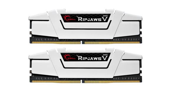 G.SKILL 32GB DDR4 3600Mhz Kit(2x16GB) Ripjaws V White