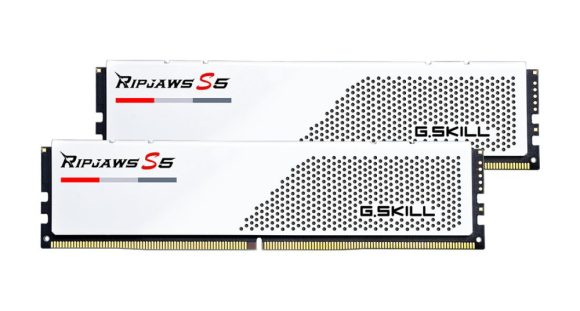 G.SKILL 48GB DDR5 5200MHz Kit(2x24GB) Ripjaws S5 White