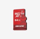   HikSEMI 64GB microSDXC Neo Plus Class 10  UHS-I V30 adapter nélkül