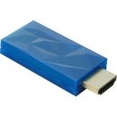   iFi HDMI iSilencer HDMI 2.1 -> HDMI 2.1 M/F aktív zavarszűrő Blue