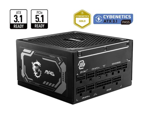 Msi 1250W 80+ Gold MAG A1250GL PCIE5