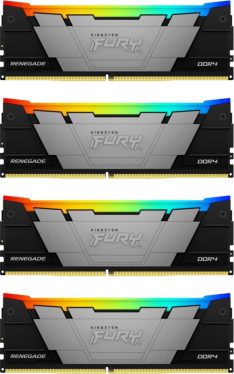 Kingston 32GB DDR4 3600MHz Kit(4x8GB) Fury Renegade RGB Black