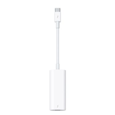 Apple Thunderbolt 3 (USB-C) to Thunderbolt 2 Adapter White