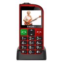 Evolveo EasyPhone EP-801 FL DualSIM Red