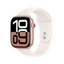   Apple Watch S10 GPS 42mm Rose Gold Alu Case with Light Blush Sport Band M/L