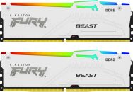 Kingston 64GB DDR5 6000MHz Kit(2x32GB) Fury Beast RGB White