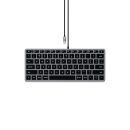 Satechi Slim W1 Type-C Keyboard Grey/Black US