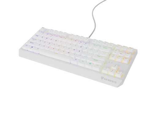 Genesis Thor 230 TKL RGB Mechanical Gaming Keyboard White US