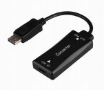   Gembird A-HDMIF30-DPM-01 Active 4K 30Hz HDMI female to DisplayPort male adapter cable 0,15m Black