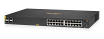 HP Aruba CX 6000 24-Port PoE Switch Black