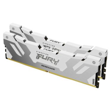 Kingston 64GB DDR5 6000MHz Kit(2x32GB) Fury Renegade White/Silver