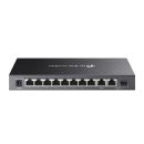   TP-Link DS110GMP Omada 10-Port Gigabit Unmanaged Desktop Switch with 8-Port PoE+