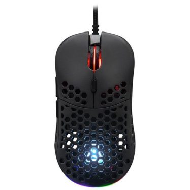 The G-Lab Kult Oxygen Gaming Mouse Black