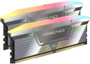 Corsair 48GB DDR5 8000MHz Kit(2x24GB) Vengeance RGB Silver