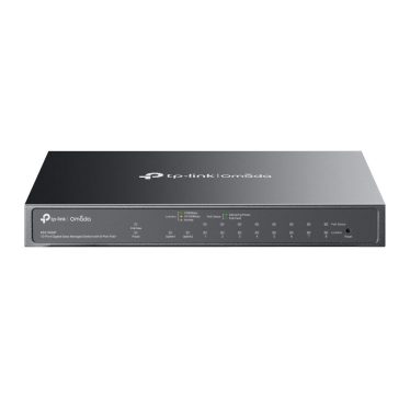 TP-Link ES210GMP Omada 10-Port Gigabit Easy Managed Switch with 8-Port PoE+